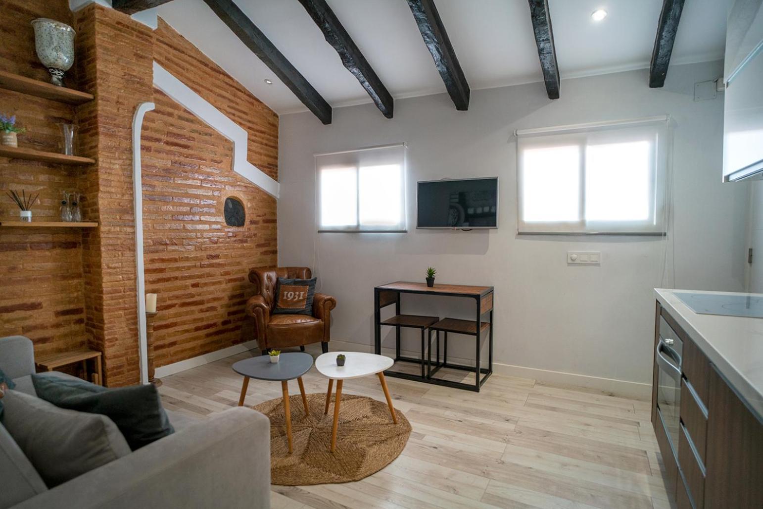 Appartement Atico Con Terraza Y Jacuzzi En El Centro à Valence Chambre photo